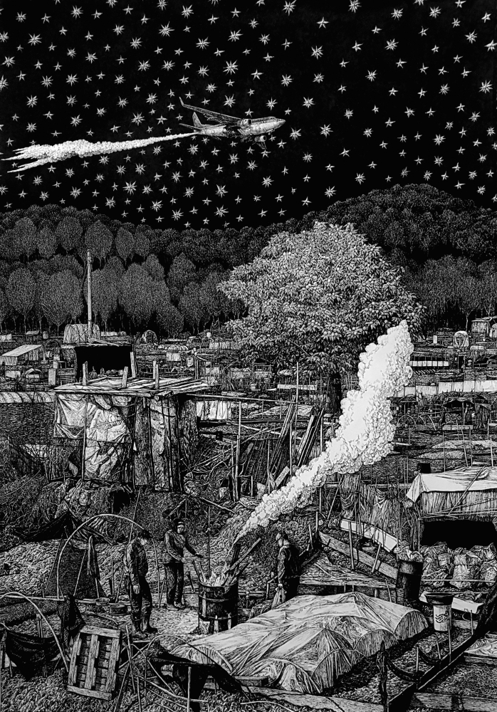 Yi-doe Yun<br>Burning Night